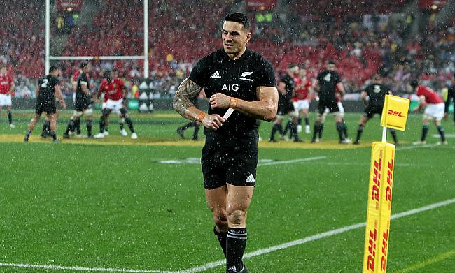 New Zealand centre Sonny Bill Williams was sent off against the British and Irish Lions
