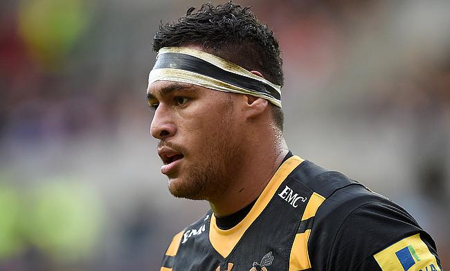 Wasps' Nathan Hughes has received the equivalent of an off-field yellow card