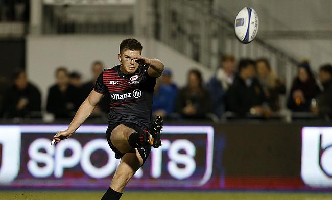 Owen Farrell kicked four conversions and a penalty for Saracens