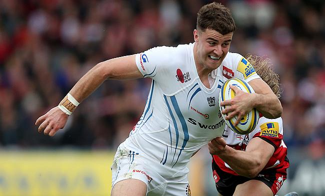 Ollie Devoto was on the winning side as Exeter routed Scarlets at Llanelli