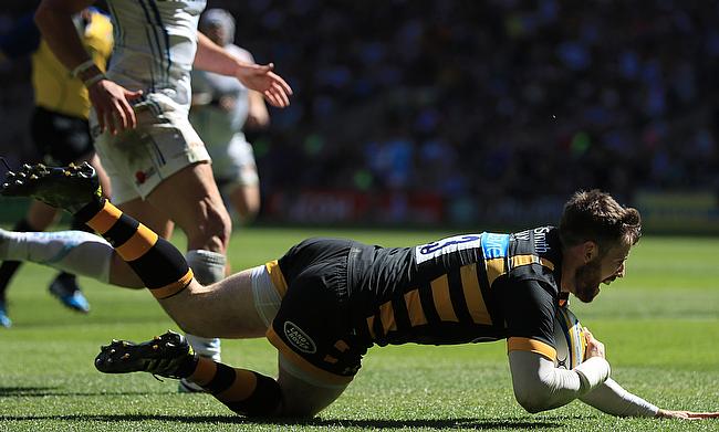 Elliot Daly was one of Wasps' tryscorers in their defeat to La Rochelle