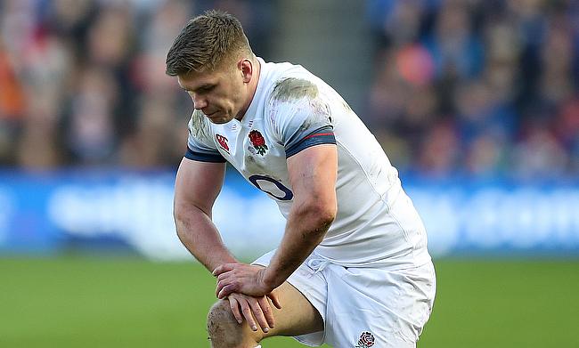 Owen Farrell was unable to prevent England from falling to defeat