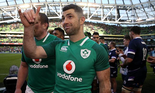 Rob Kearney, pictured, is expected to be fit for Ireland’s Grand Slam decider against England