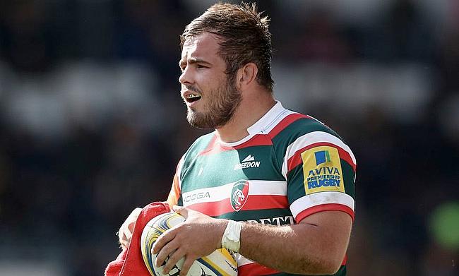 George McGuigan in action for Leicester Tigers