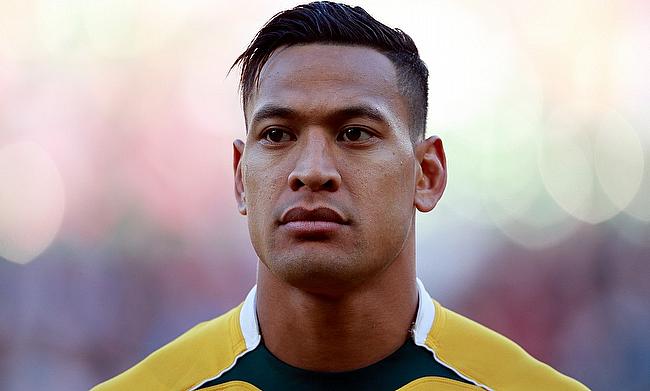Israel Folau missed the Eden Park clash against New Zealand