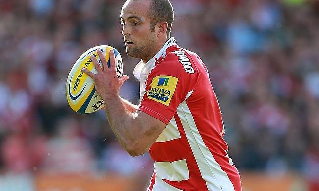 Winger Charlie Sharples	scored two tries for Gloucester