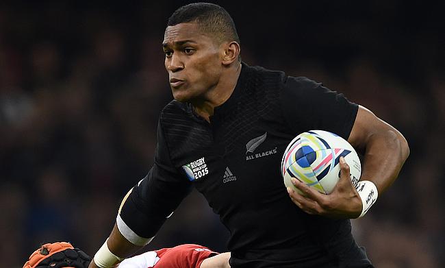 Waisake Naholo scored a try for New Zealand