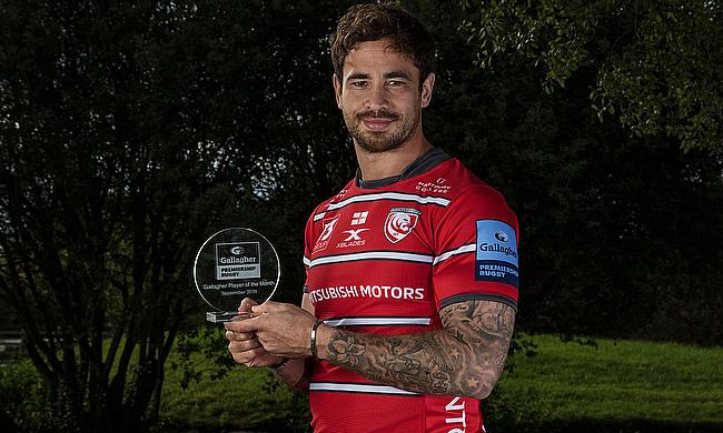 Danny Cipriani was named Gallagher Premiership Player of the Month