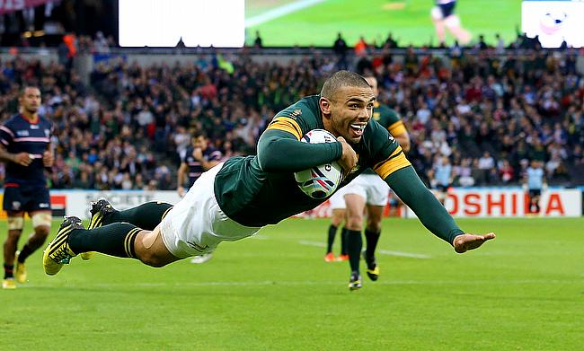 Bryan Habana scored eight tries during the 2007 World Cup