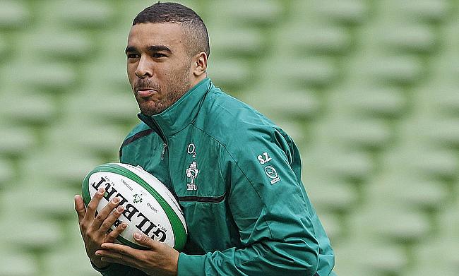 Simon Zebo was one of the try-scorer for Racing 92