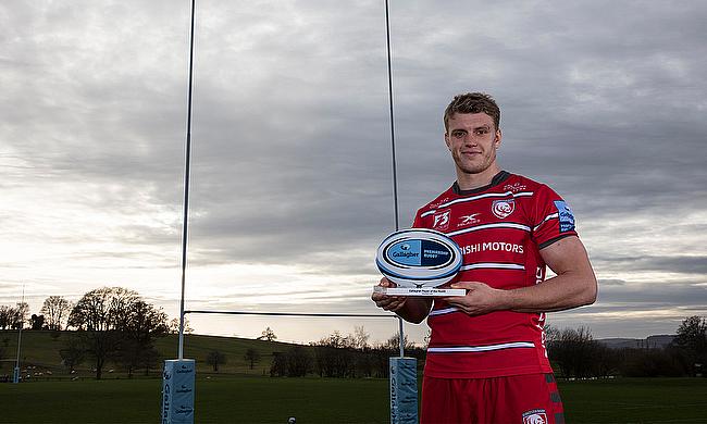 Ollie Thorly was named Gallagher Premiership Player of the Month
