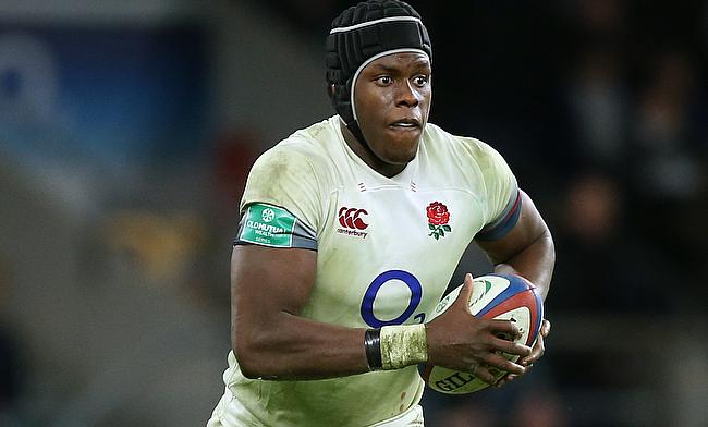 Maro Itoje suffered a knee injury during the game against Ireland