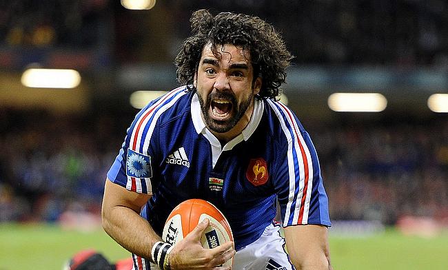 Yoann Huget scored the second try for France