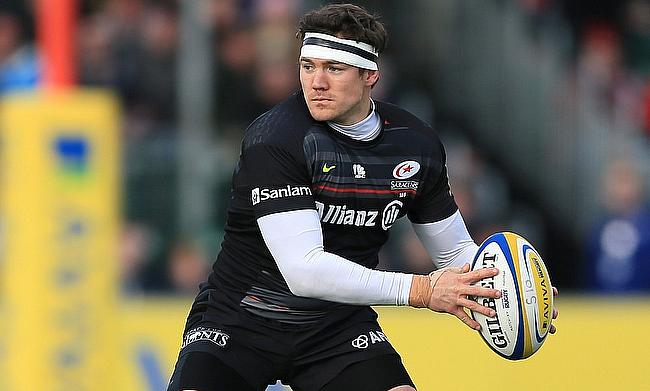 Alex Goode becomes the third Saracens player to win the award