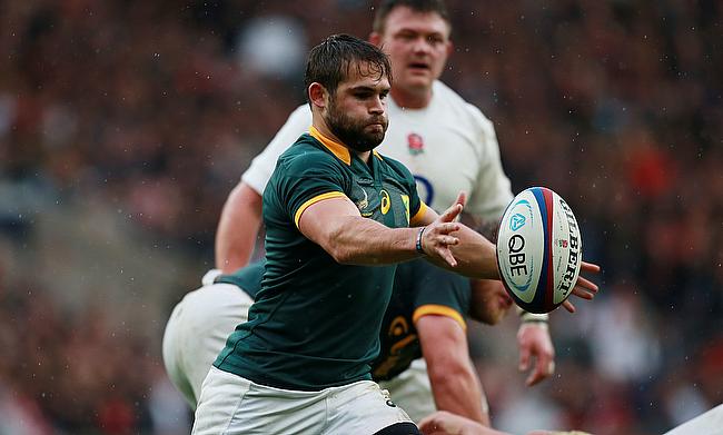 Cobus Reinach scored the final try for South Africa
