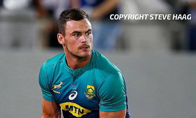 Jesse Kriel last played for Springboks during the opening game against New Zealand
