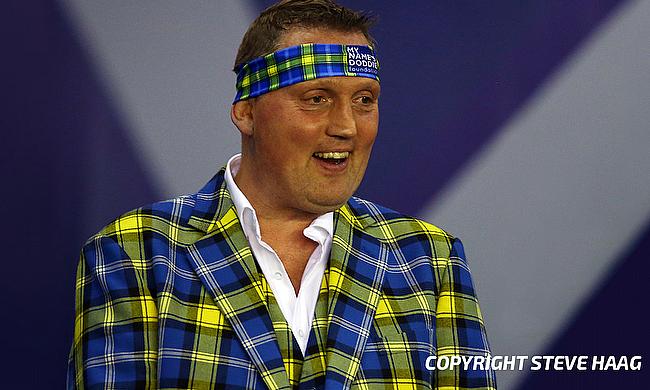 Doddie Weir was presented with the BBC Sports Personality of the Year Helen Rollason Award