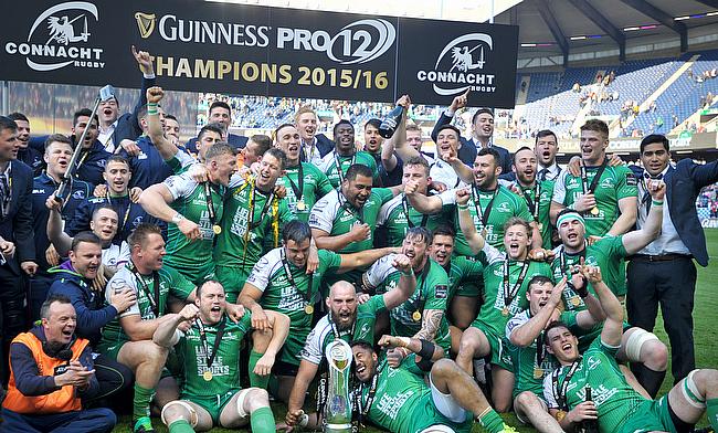 Connacht were the winners of the 2015/16 season of Pro12