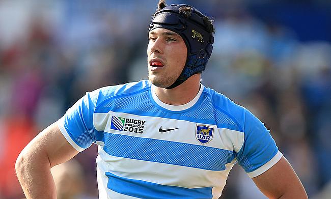 Guido Petti starts at openside flanker for the Pumas