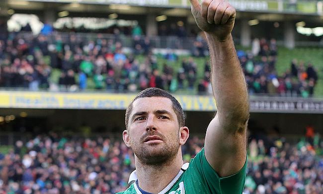Rob Kearney has played 95 Tests for Ireland