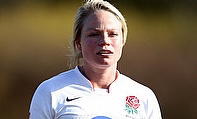 Francesca Matthews scored one of England's four tries in the final
