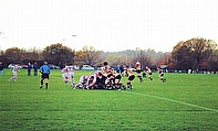 Action from Caldy's 40-30 victory over Stockport