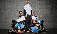 GB Wheelchair Rugby Captain Mike Kerr and VC Chris Ryan, plus England star Mike Brown