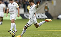 Saracens fly-half Owen Farrell kicked 19 points at Franklin's Gardens