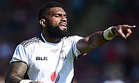 Niko Matawalu touched down twice for Fiji at The Stoop