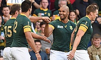 South Africa's backline really impressed on Saturday