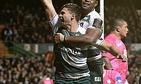 Ben Youngs was one of Leicester's four try-scorers as they saw off Stade Francais