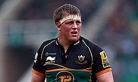 Alex Waller scored the decisive try for Northampton