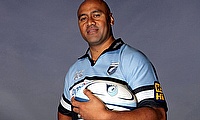 Jonah Lomu began a brief stint with Cardiff Blues in 2005