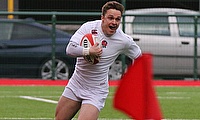 Alex O’Meara representing England at age group level