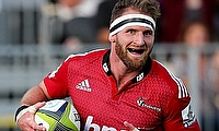 New Zealand's Kieran Read scored in victory for the Crusaders