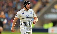 Richardt Strauss scored two of Leinster's eight tries