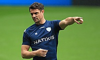 Dan Carter, pictured, is relishing his battle with Owen Farrell in Saturday's European Champions Cup final