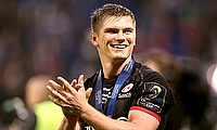 Owen Farrell kicked all of Saracens' points in Lyon