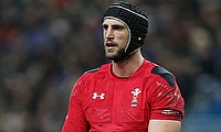 Luke Charteris will make his debut as captain of the national side