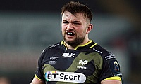 Sam Parry claimed a hat-trick of tries