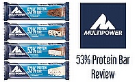 Multipower's new 53% protein bar