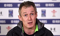 Wales' interim head coach Rob Howley has made 10 changes to the starting line-up for Saturday's Test match against Japan