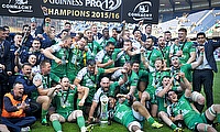 Connacht won last season's Guinness PRO12