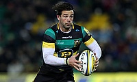 Ben Foden scored Northampton's first try against Sale