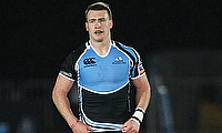 Glasgow Warrior's Stuart Hogg was sin-binned 10 minutes from time against Munster