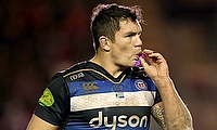 Bath's Francois Louw (pictured) and team-mate Kahn Fotuali'i have been banned for two weeks for disciplinary offences