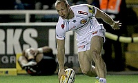 James Short crossed over Exeter Chiefs twice
