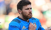 George Biagi will start for Italy against Scotland at Murrayfield