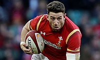 Wales international Alex Cuthbert could not help Cardiff avoid a heavy defeat in Paris