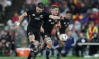 New Zealand's Beauden Barrett missed three penalties in the second Test against the Lions